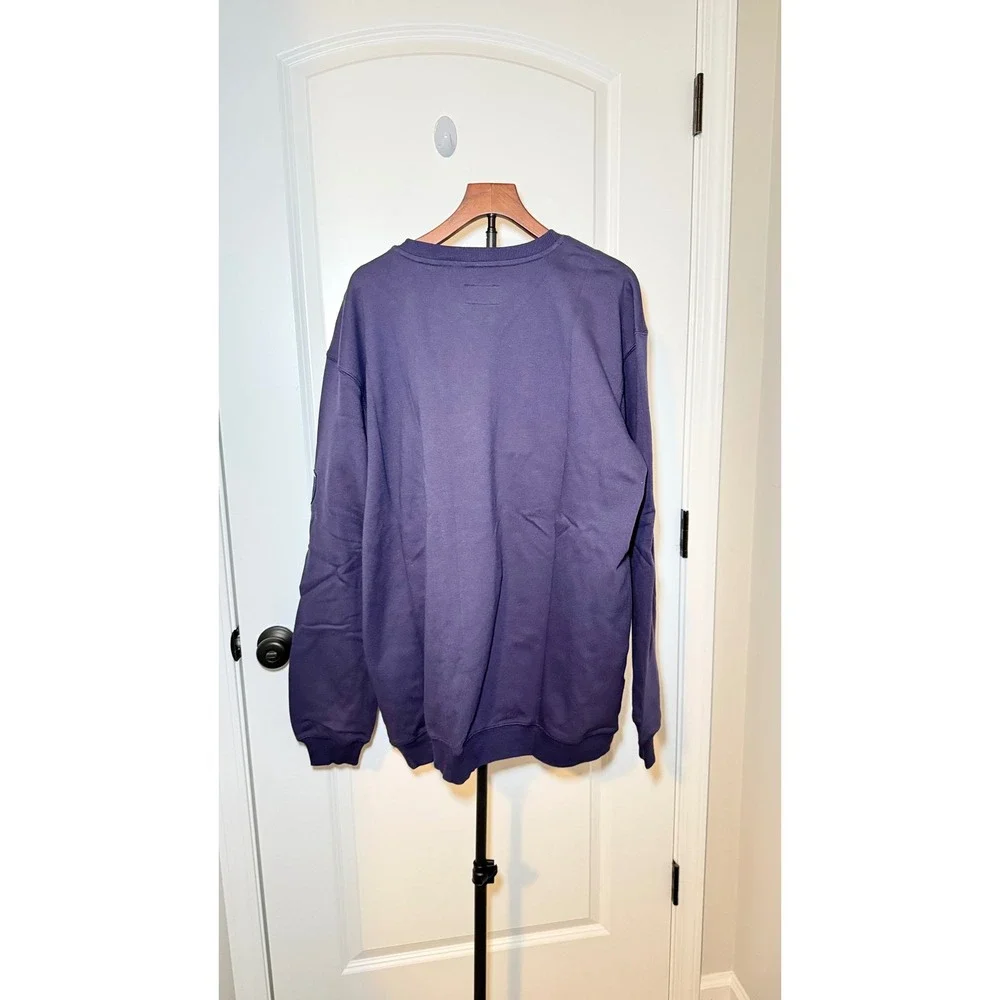 Unifu FR Flame Resistant Crewneck Sweatshirt Purple Mens 2XL NFPA 2112 CAT2